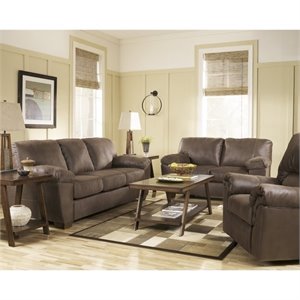 Ashley Amazon 3 Piece Microfiber Sofa ..