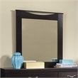 Signature Design by Ashley Zanbury Engineered Wood Bedroom Mirror in Merlot