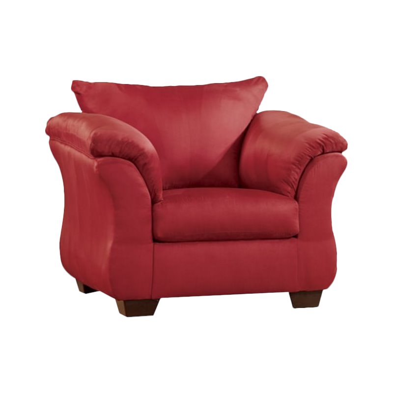 Ashley Furniture Darcy Fabric Chair in Salsa Cymax Business