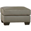 Ashley Furniture Darcy Fabric Chair with Ottoman in Cobblestone