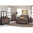 Ashley Furniture Harlinton Engineered Wood Frame Bedroom Mirror - Charcoal Brown