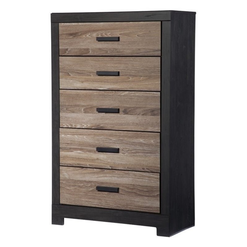 Ashley Furniture Harlinton 5 Drawer Wood Chest In Brown B325 46