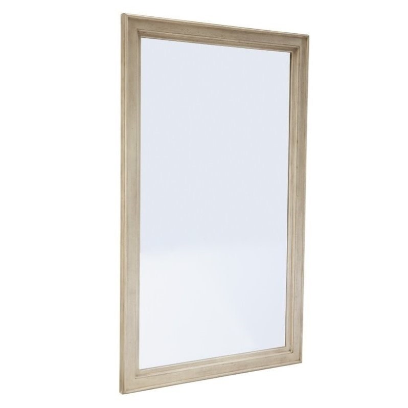 Ashley Demarlos Floor Mirror in Parchment B69307
