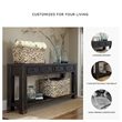 Signature Design by Ashley Gavelston Console Table in Black