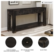 Signature Design by Ashley Gavelston Console Table in Black