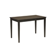 Ashley Furniture Kimonte Engineered Wood Rectangular Dining Table in Dark Brown