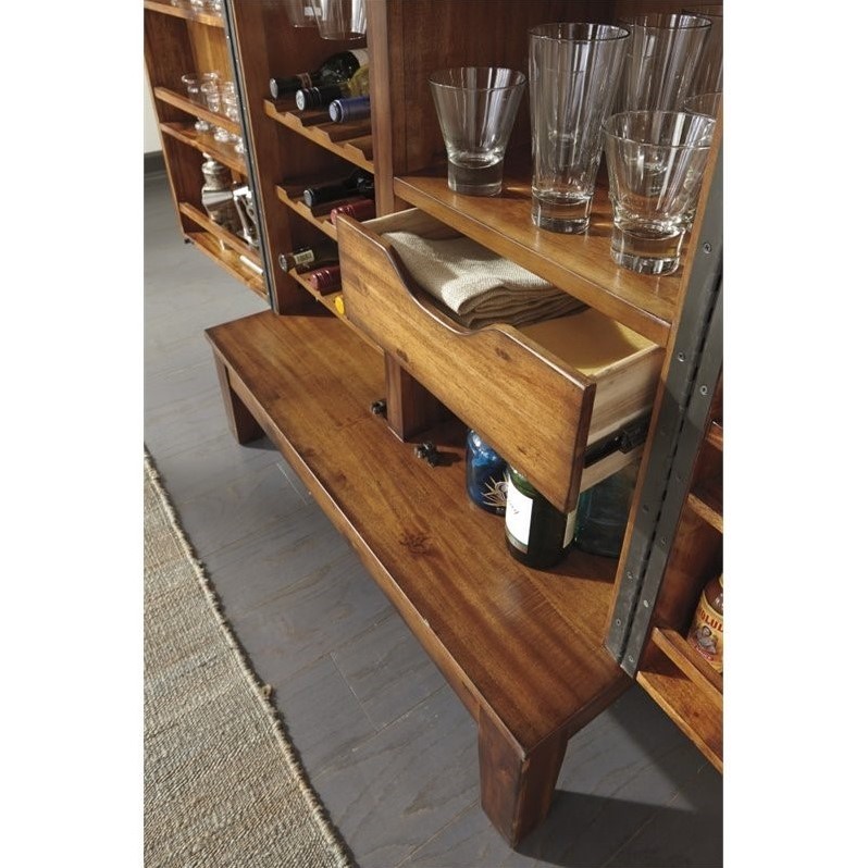 Ashley Shallibay Sideboard in Medium Brown D58665