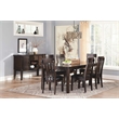 Ashley Haddigan Rectangular Butterfly Dining Table in Dark Brown