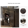 Signature Design by Ashley Haddigan Buffet Table in Dark Brown