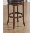American Woodcrafters Stella 30-inch Backless Medium Walnut Wood Bar Stool