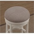 American Woodcrafters Aversa 30-inch Backless Antique White Wood Bar Stool