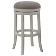 American Woodcrafters Aversa 30-inch Backless Antique White Wood Bar Stool