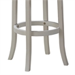 American Woodcrafters Aversa 34-inch Antique White Wood Backless Tall Bar Stool