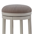 American Woodcrafters Aversa 34-inch Antique White Wood Backless Tall Bar Stool