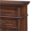 American Woodcrafters Stonebrook Tobacco Brown Wood 3-drawer Nightstand
