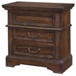 American Woodcrafters Stonebrook Tobacco Brown Wood 3-drawer Nightstand
