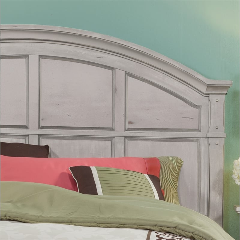 Sedona White Wooden King Panel Headboard Only Cymax Business