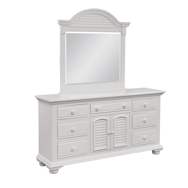 Cottage Traditions Triple Dresser With Dressing Mirror 6510 Tddm