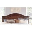 American Woodcrafters Stonebrook Tobacco Wood Finish King Panel Headboard