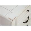 American Woodcrafters Stonebrook 5-Drawer Antique White Wood Chest