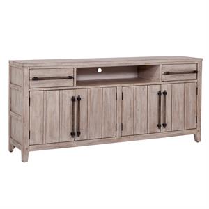 aurora white-washed 68-inch wood tv console