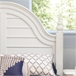 American Woodcrafters Rodanthe Dove White King Wood Panel Headboard