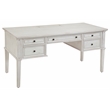 American Woodcrafters Sedona Antique White 60-inch Wood Storage Desk