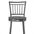 American Woodcrafters Talia 3-piece Driftwood and Metal Pub Height Table Set