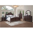 Rodanthe Tobacco Brown 3-Drawer Traditional Style Wood Nightstand