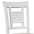 Cottage Traditions Eggshell White Wood Counter Height Chair - Set of 2