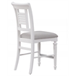 Cottage Traditions Eggshell White Wood Counter Height Chair - Set of 2