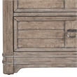 Meadowbrook Beige Antique Sand Wood 5-drawer Farmhouse Style Chest