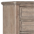 Meadowbrook Beige Antique Sand Wood 5-drawer Farmhouse Style Chest