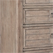 Meadowbrook Beige Antique Sand Wood 5-drawer Farmhouse Style Chest
