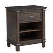 American Woodcrafters Farmwood 1-drawer Rustic Brown Wood Nightstand