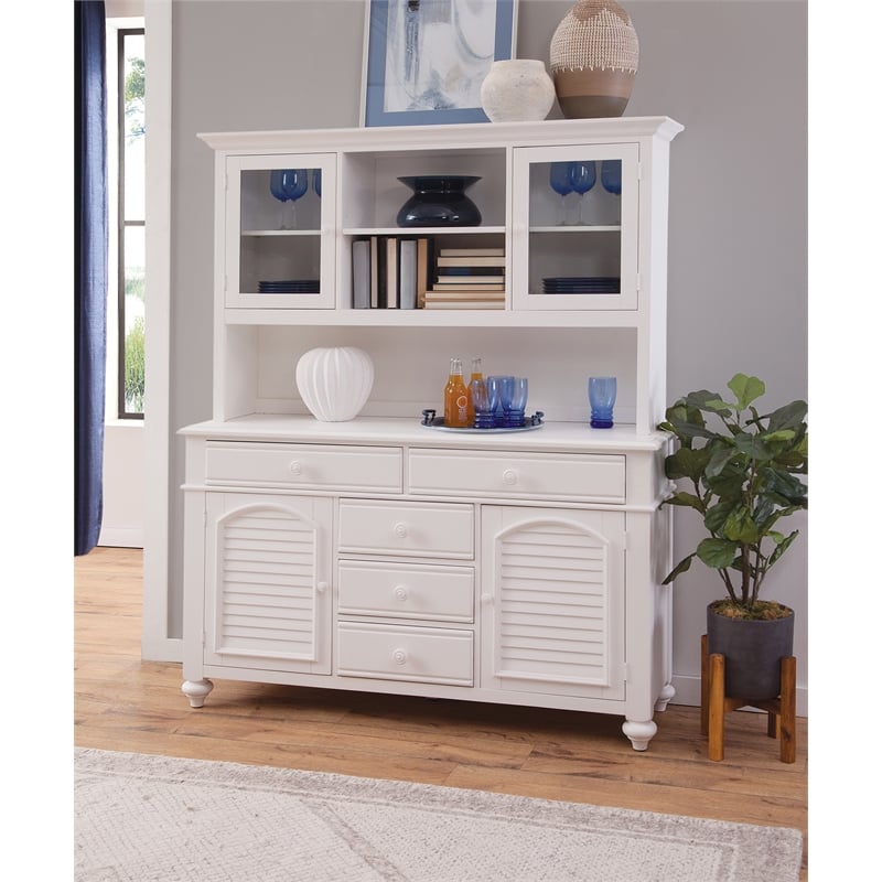 Cottage Traditions Hutch - White Cottage