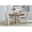 Meadowbrook Round Dining Table - Whitewash Sand