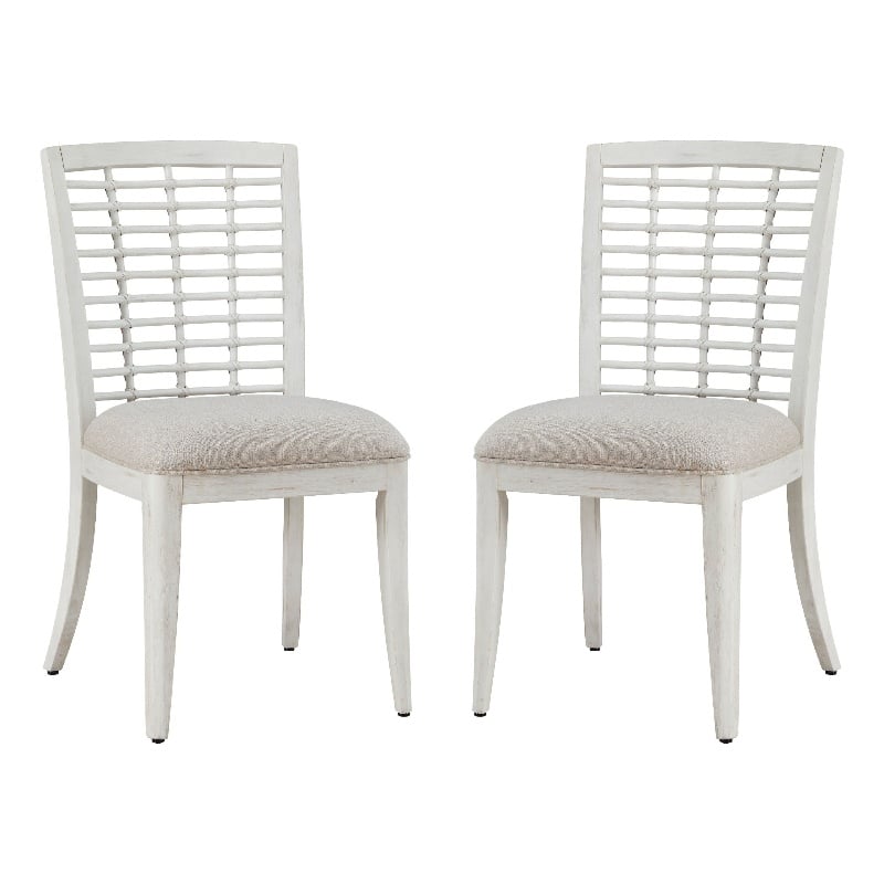 Beach Comber Side Chair - Set of 2 - White