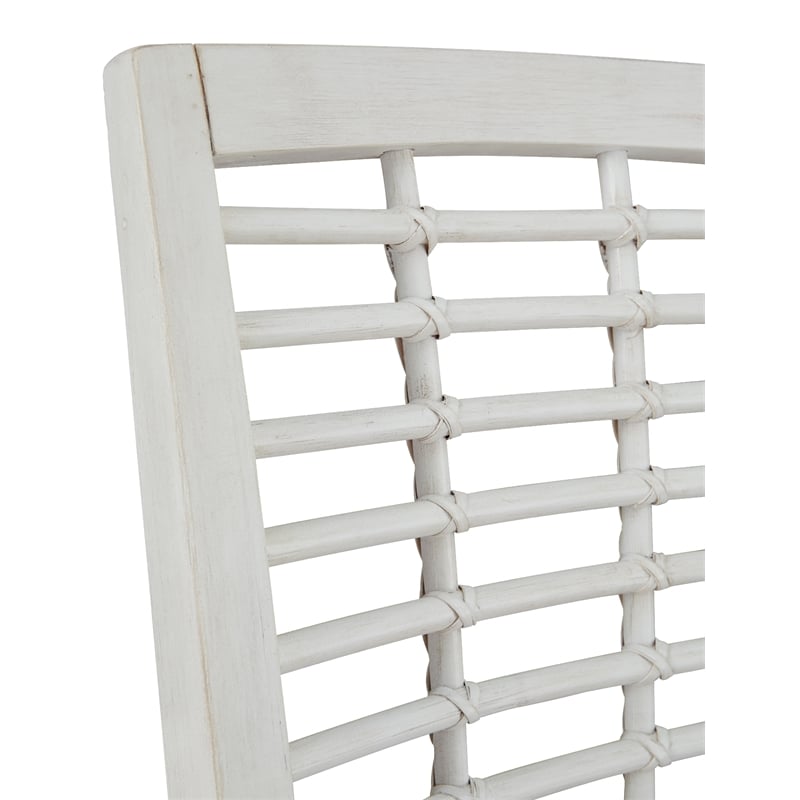 American Woodcrafters Beach Comber Counter Stool - Set of 2 - White