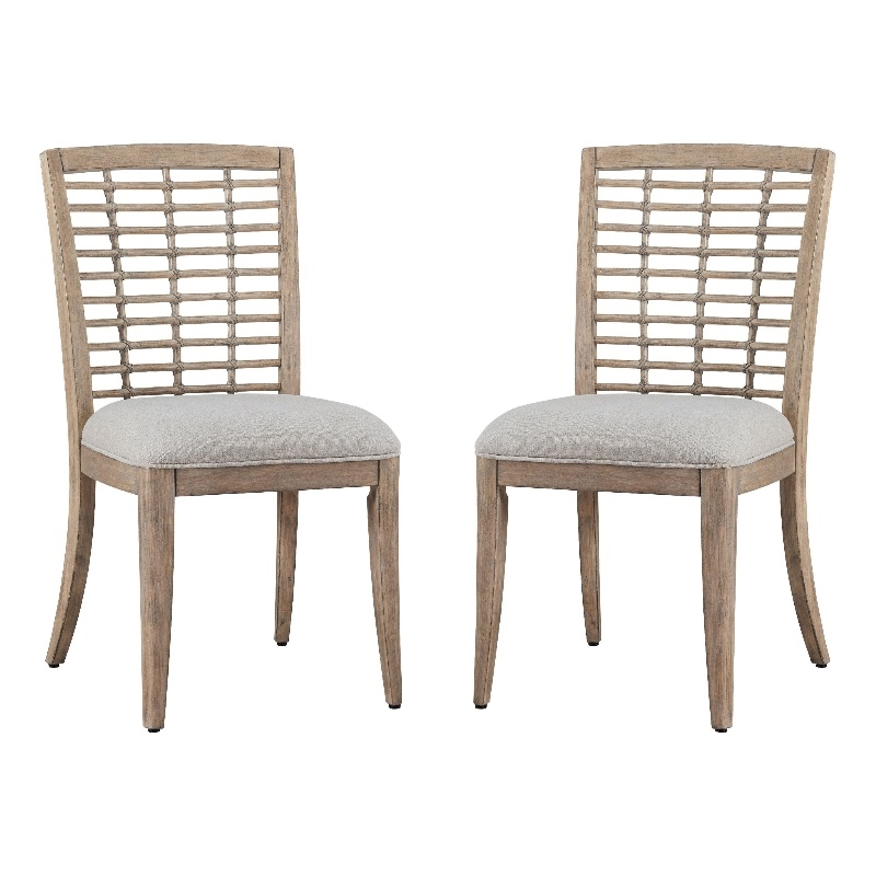 Beach Comber Side Chair - Set of 2 - Brown