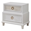 Switchgrass 2-Drawer Nightstand - White