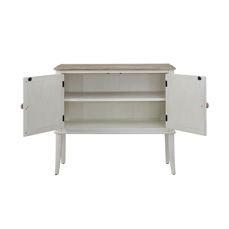 Beach Comber Server - Weathered White Brown