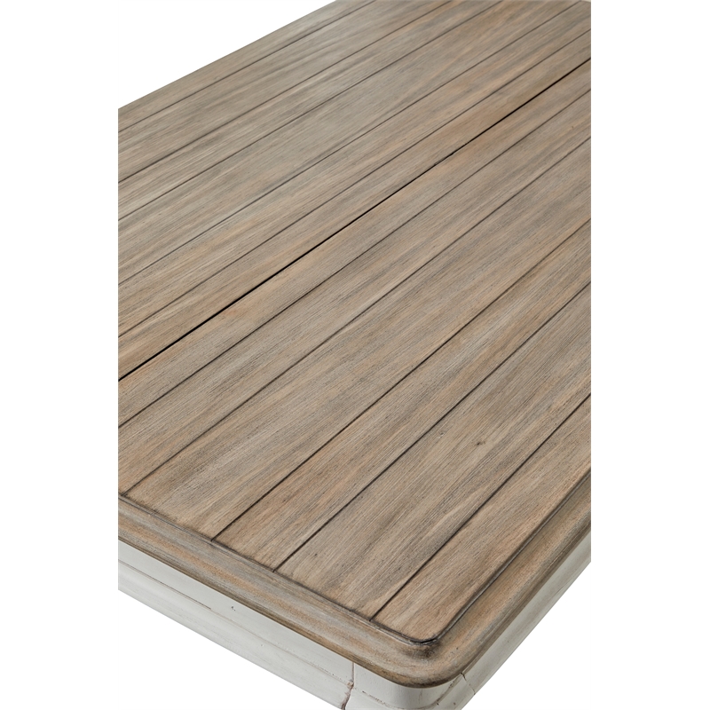 Beach Comber Server - Weathered White Brown