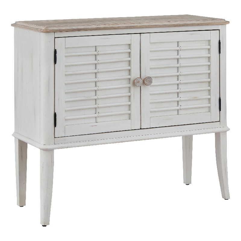 Beach Comber Server - Weathered White Brown