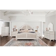 Rodanthe Queen 6 Piece Woven Bedroom Set - Dove White