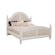 Rodanthe King 6 Piece Woven Bedroom Set - Dove White