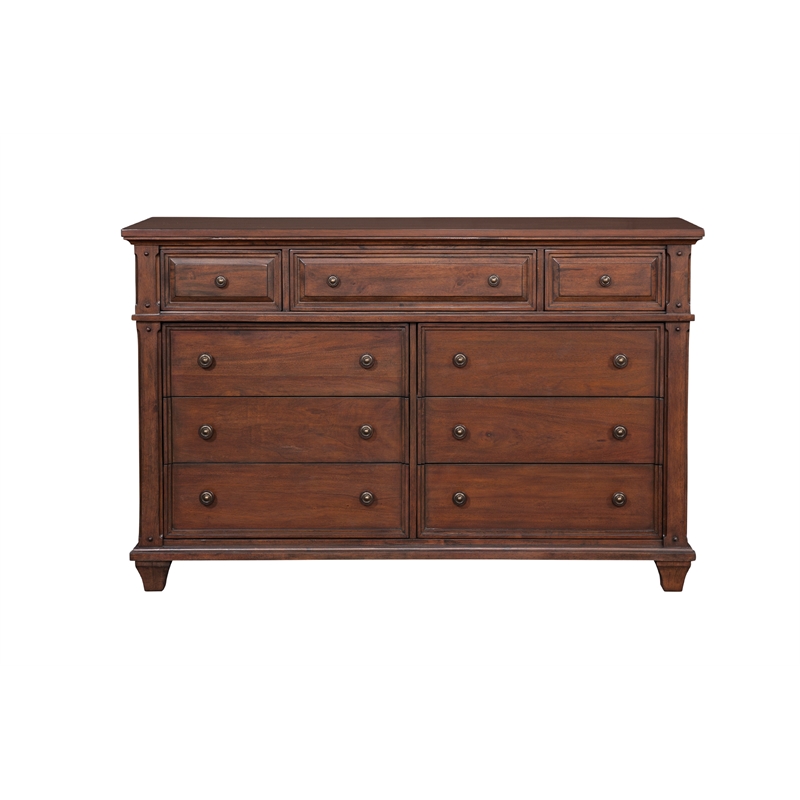 American Woodcrafters Sedona Queen 5 Piece Bedroom Set - Cinnamon Cherry