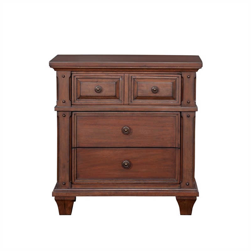 American Woodcrafters Sedona Queen 5 Piece Bedroom Set - Cinnamon Cherry