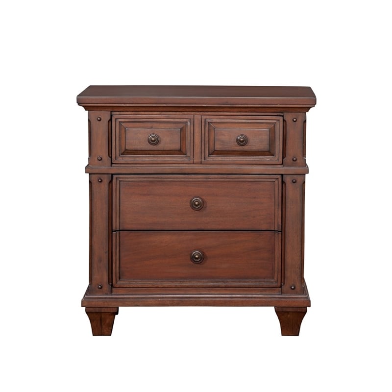 American Woodcrafters Sedona King 6 Piece Bedroom Set - Cinnamon Cherry
