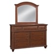 American Woodcrafters Sedona King 6 Piece Bedroom Set - Cinnamon Cherry